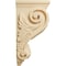 Ekena Millwork 5"W x 7"D x 14"H Large Grape Corbel, Maple CORW05X07X14GRMA - alternate 3